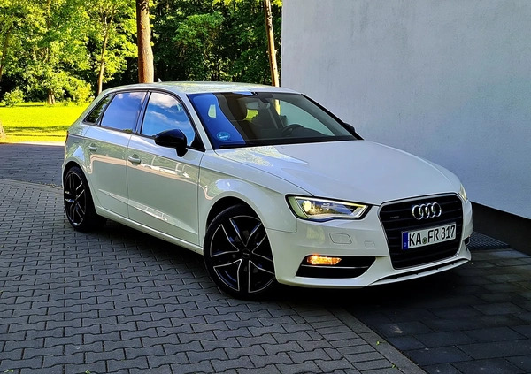 Audi A3 cena 48900 przebieg: 208211, rok produkcji 2013 z Malbork małe 631